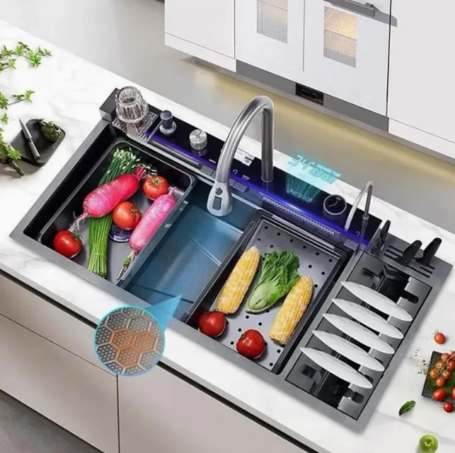 Multi-Functional Piano Key Waterfall Sink suppliers